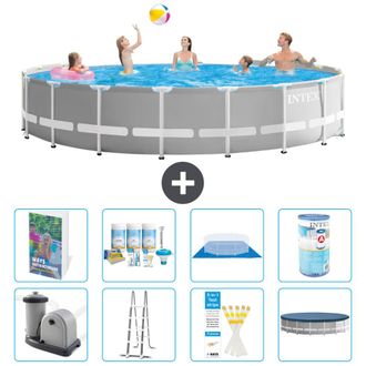 Intex Piscina Prism Frame Redonda - 549x122 Cm - 9-piezas S556