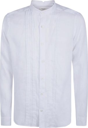 Tintoria Mattei Overhemden, Heren, Wit, XL, Casual Shirts