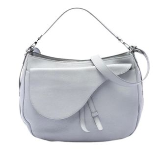 Dior Pre-owned Leren Satchel - Dames - Pre-owned - Grijs - Maat: ONE Size Leer