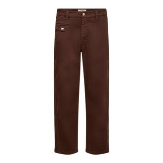 Mos Mosh MOS Mosh, Broeken, Dames, Bruin, W33, Rechte broek