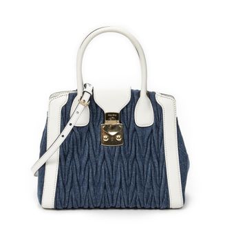Miu Miu Pushlock Top Handle schoudertas