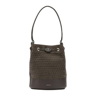 Zanellato Bucket Bags, female, Brown, Size: ONE SIZE Monda Bucket Bag
