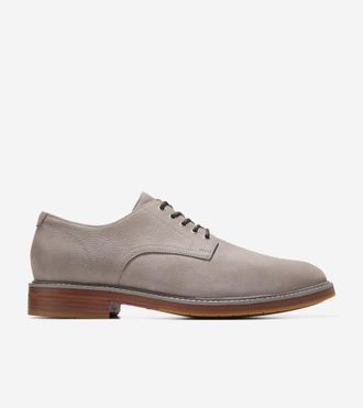 Cole Haan Mens Judson Grand Plain Toe Oxfords - Grey Size 8.5