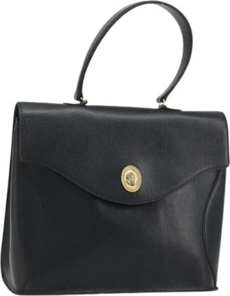 Dior Pre-owned Leather Hand Bag - Dames - Vintage Handtas - Zwart - ONE Size - Leer - Vintage