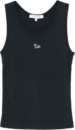Maison Kitsun&eacute; Sleeveless Tops - Dames - Tops zonder mouwen - Blauw - M - Tops