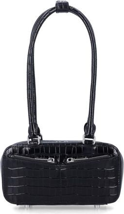 Self Portrait Self-Portrait Black Croc Mini Bag