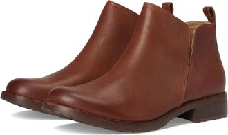 S&ouml;fft Beatrice Boots Womens Brown Leather Side Zip Ankle Bootie ZOGG3615