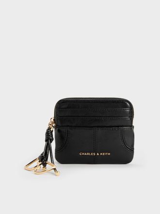 Charles & Keith Ciara Top-Zip Card Holder