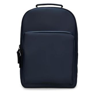Rains Book Daypack Backpack - unisex - Rains - Backpacks - Blue - ONE SIZE - Bags