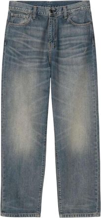 Carhartt Work in Progress Aaron Jeans - Heren - Loose Fit Jeans - Blauw - W31 - Katoen - Jeans
