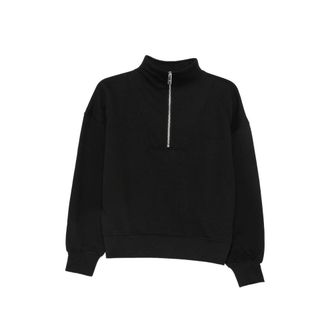 Calvin Klein Half-zip Logo-embroidered Sweater