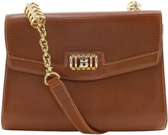 Bally Tweedehands leren schoudertassen - Dames - Vintage Schoudertas - Bruin - ONE Size - Vintage