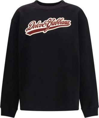 Dolce & Gabbana Mujer, Sudaderas, Negro, Talla: S