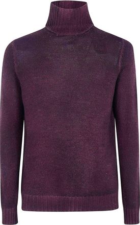 Avant Toi Cashmere And Wool High Neck Pullover