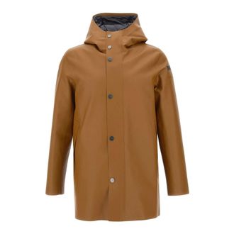 Roberto Ricci Design Rrd, Jassen, Heren, Bruin, M, Double Rubber Floating Parka