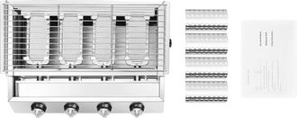 OEM Parrilla De Barbacoa, 4 Quemadores, Altura Ajustable