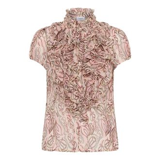 Saint Tropez Arty Blooms - 3051 - Blouses & Shirts - Mujer - Rosa - XS