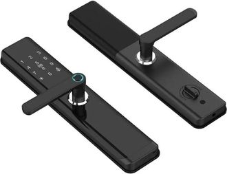 OEM Sistema De Control De Acceso, Manija De Puerta Electr&oacute;nica Rfid, Tarjeta De 13,56 Mhz, Huella Dactilar, Contrase&ntilde;a, Elegante Cerradura De Puerta Intel