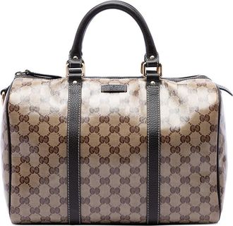 Gucci Pre-owned Gucci Medium GG Crystal Joy Boston Bag Ladies OBVP46MOLKQNP5US