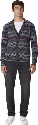 Missoni Zigzag Cardigan In Pure Wool in Multicoloured at Nordstrom, Size 52 It
