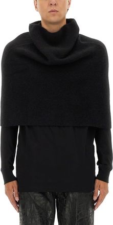 Rick Owens Knitted Cape