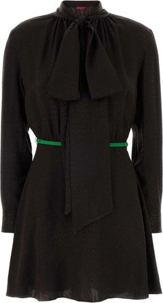 Gucci Brown Jacquard Dress