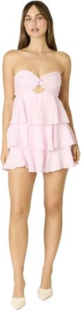 Cotton Candy L.A. The Marbella Mini Dress In Pink