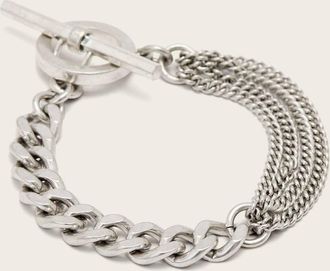 AllSaints Fern Mix Chain Bracelet
