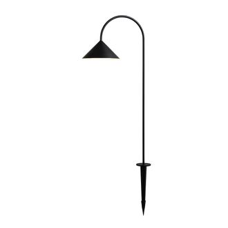 Frandsen Grasp LED Akku-Aussenleuchte mit Erdspiess, schwarz