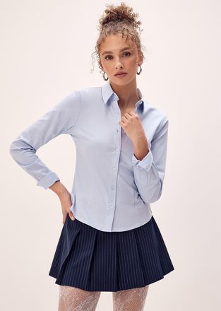 Twik Womens Fitted poplin shirt