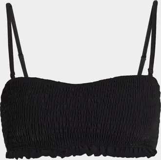 Ulla Johnson Marseille Smocked Bikini Top