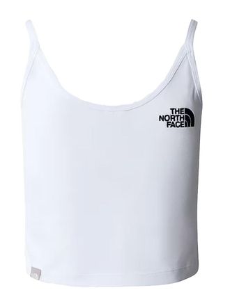 The North Face Slim Crop Tank Bianco