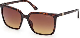 Guess GU00258 52F Womens Sunglasses Tortoiseshell Size 56
