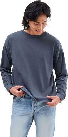 Richer Poorer Inc. The Relaxed Long Sleeve Tee in Blue Steel at Nordstrom, Size Xx-Large