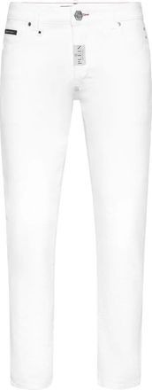 Philipp Plein Jeans in cotone - Bianco
