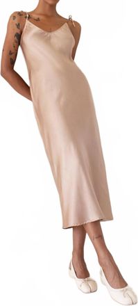 Paper Label Bella Dress By Paper Label In Dune