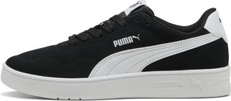 Puma Sneakers Court Lally in suede da donna, Scarpe, Nero, 35.5