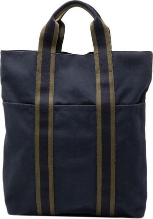 Herm&egrave;s Pre-owned Hermes Toile Fourre Tout Cabas Ladies F1DHNTX8TV8HTBEJ