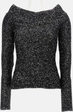 Stella McCartney Black Sparkling Top With Sequins