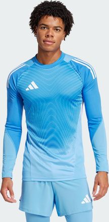adidas adidas Performance Mens Tiro 25 Pro Goalkeeper Long Sleeve Jersey - Blue - Size X-Large