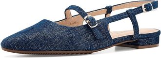 Vaneli Gauri Womens Dress Flat Shoes Jeans Lino Prt : 8.5 M (B)