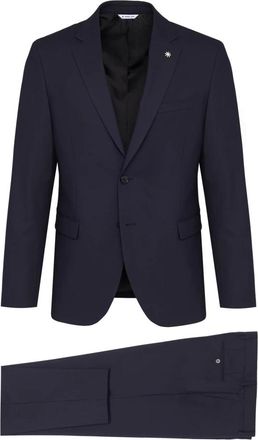 Manuel Ritz Heren, Pakken, Blauw, Maat: 2XL