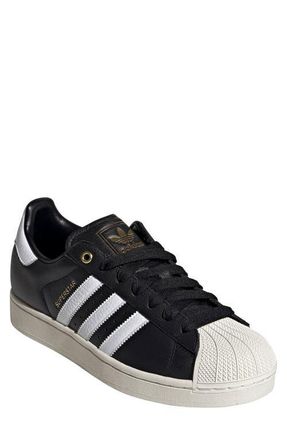adidas Gender Inclusive Superstar II Sneaker in Black/White/Off White at Nordstrom, Size 12 Womens