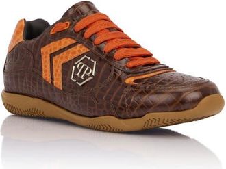 Philipp Plein Low-Top Sneakers Pit-$Top Cocco Unisex in Brown at Nordstrom, Size 40