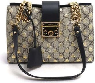 Gucci Pre-owned Handbags, female, Beige, Size: ONE SIZE Pre-owned Handbag