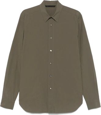 Forme Dexpression Camicia in cotone - Verde