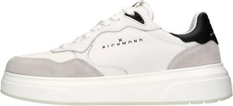 John Richmond Heren, Schoenen, Wit, Maat: 44 EU Leer