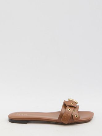 Brown Chloé Leather Sandals: Shop up to −75% | Stylight