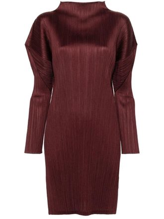 Pleats Please Issey Miyake Abito Monthly Colors February - Marrone