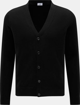 Braun Hamburg Men - Cashmere cardigan black